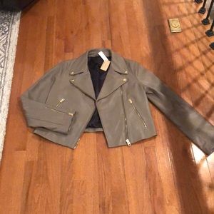J crew collection leather Moto jacket